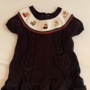Boutique brown knit dress